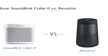 Bose Soundlink Color II vs Revolve