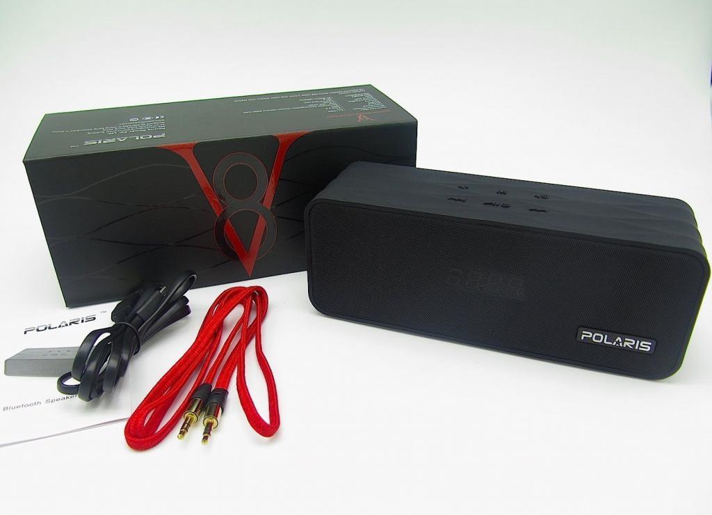 Polaris V8 Bluetooth Lautsprecher-lieferumfang